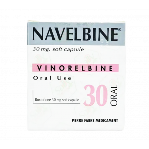 NAVELBINE 30 MG ( VINORELBINE ) 1 SOFT CAPSULE